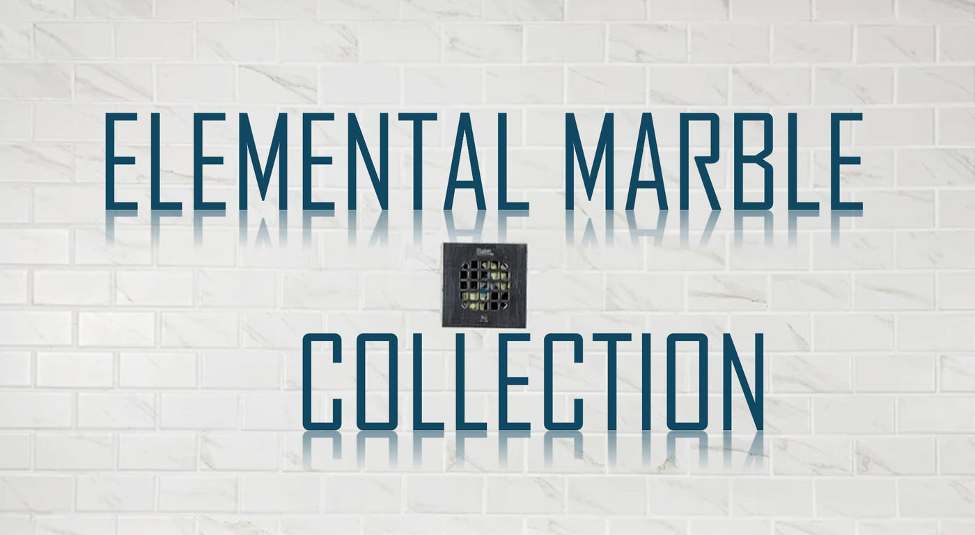 Elemental marble shower tray collection video