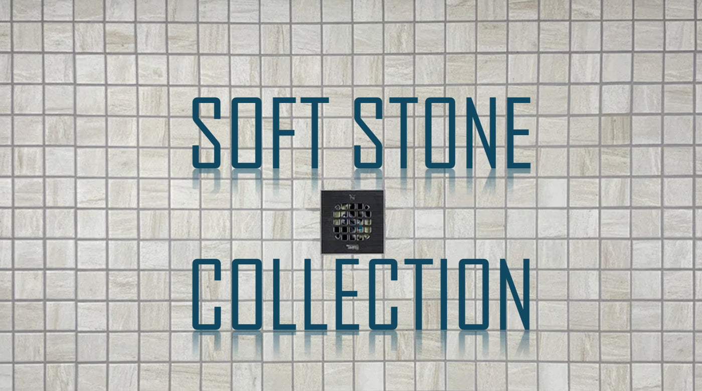 Soft stone shower tray collection video